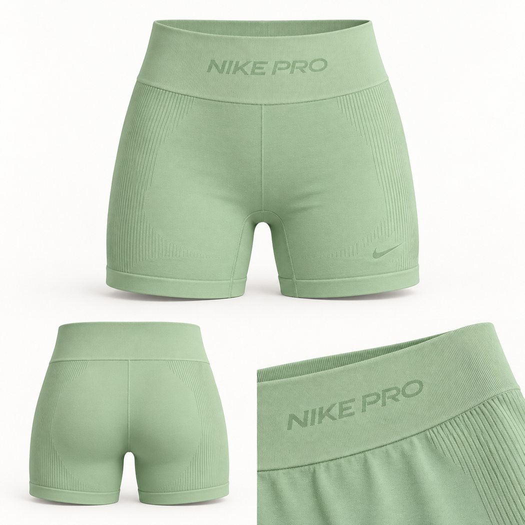 Short Nike Pro Dri-FIT de tiro alto (5 pulgadas)