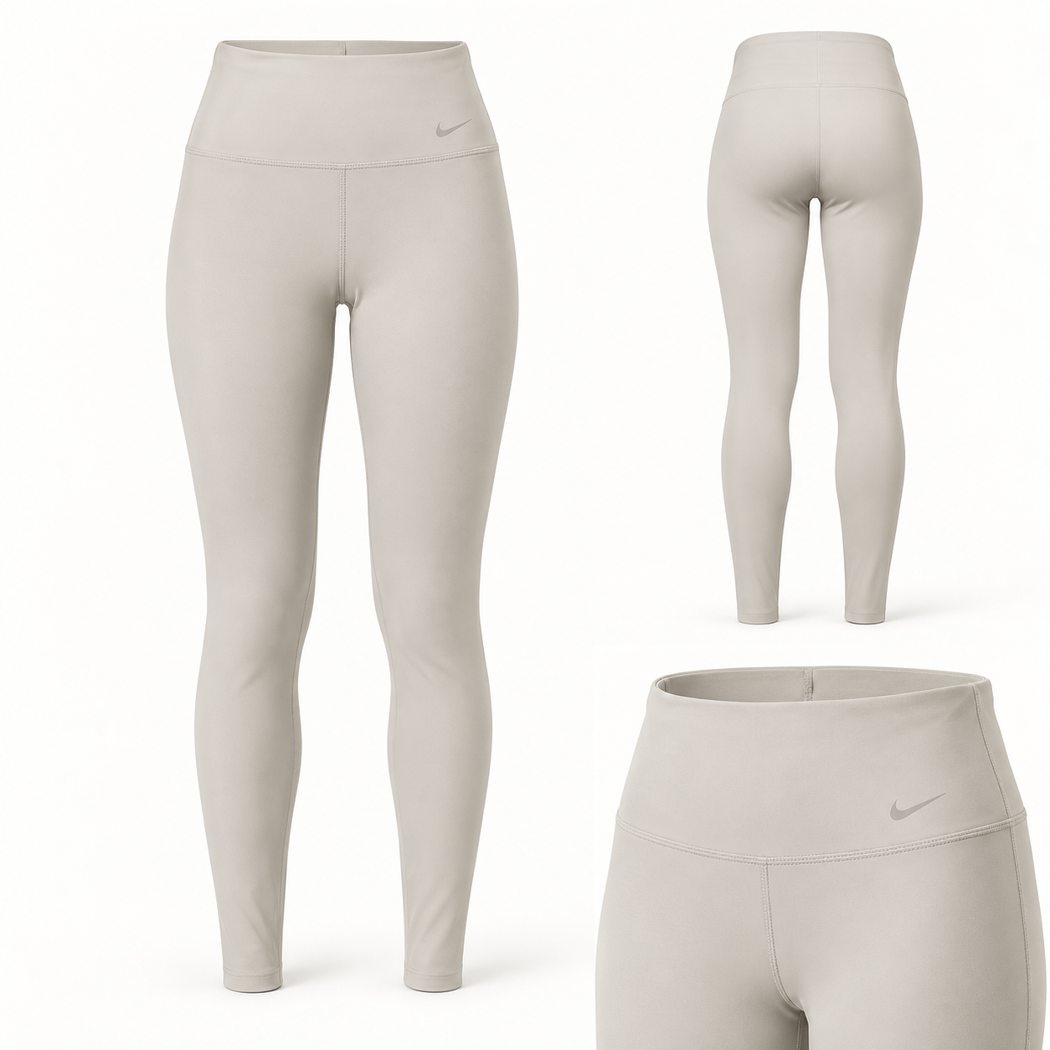 Legging Nike Zenvy Dri-FIT — beige claro